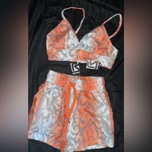 Shane Justin two piece short set size XS